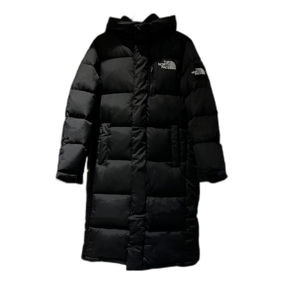 The North Face Long Hooded Down Puffer Coat - Black