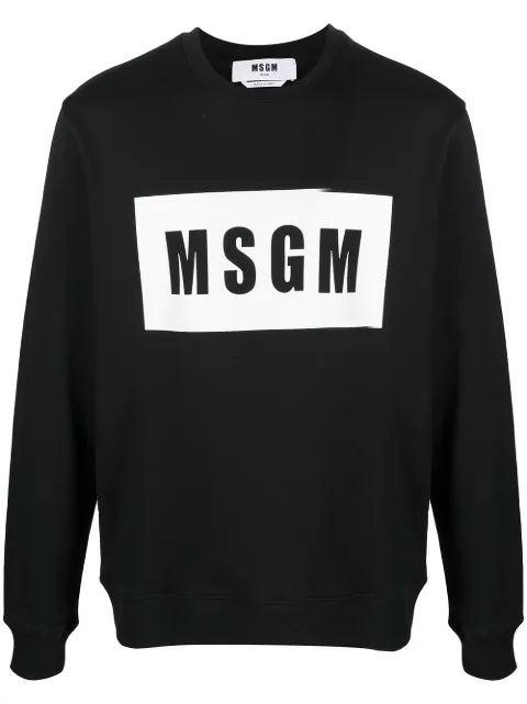 MSGM logo-print sweatshirt