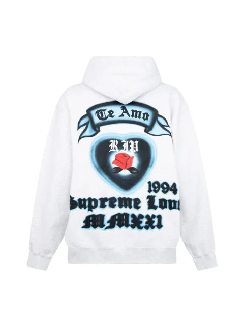 Supreme Love drawstring hoodie