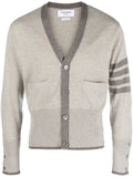 Thom Browne 4-Bar cashmere cardigan