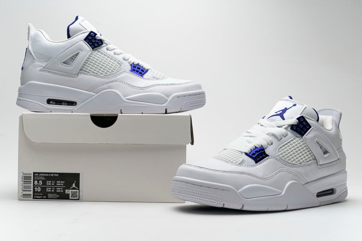 Air Jordan 4 Retro Metallic Purple Reps Sneaker CT8527-115