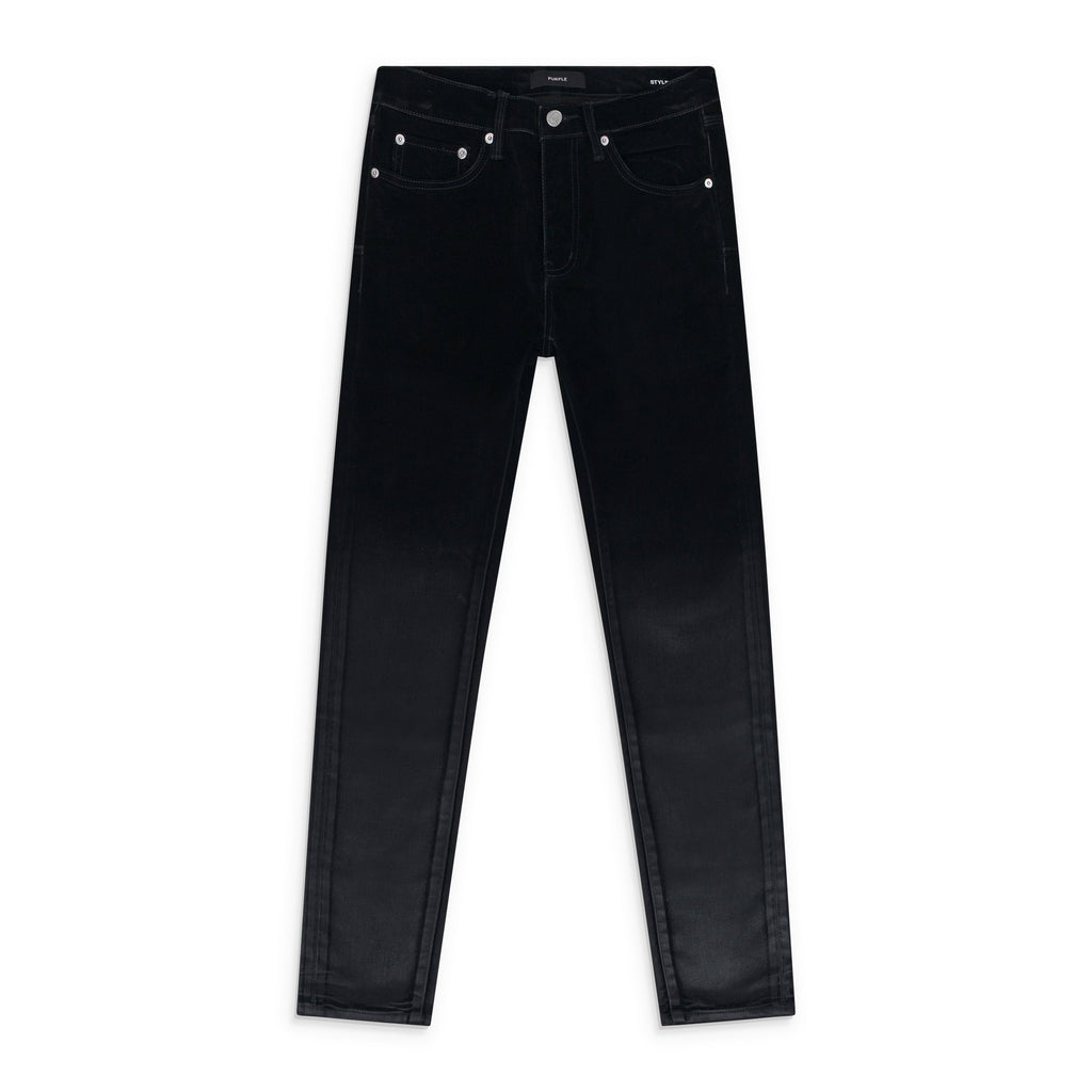BLACK SKINNY FLOCK DIPPED