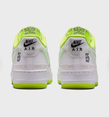 Nike Air Force 1 '07 'White/Barely Volt/Black' Sneakers