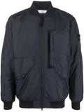 Stone Island Compass-badge panelled bomber jacket