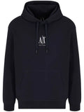 Armani Exchange logo-detail hoodie
