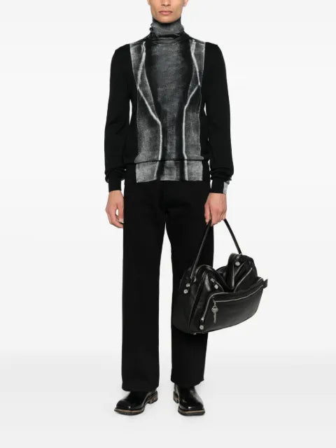 MM6 Maison Margiela sweater with stand collar