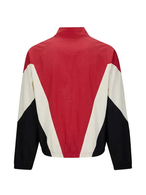FOUND logo-print zip-up jacket