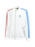 BREATH × Needles stripe-detail velour track jacket