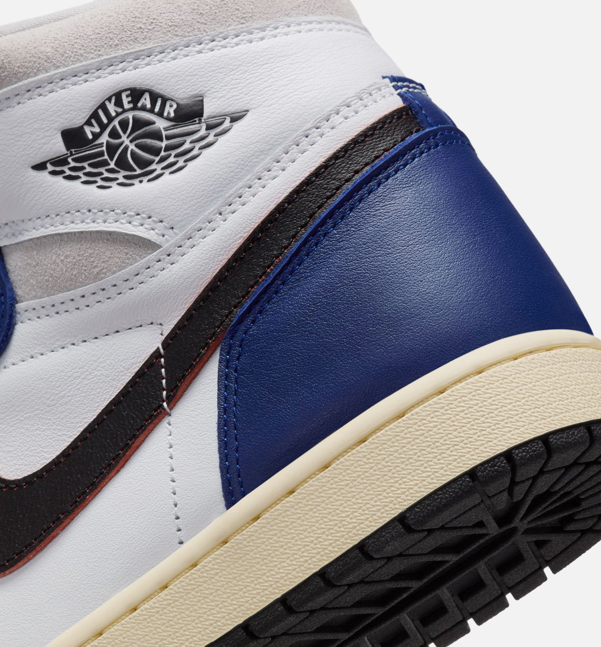 Air Jordan 1 Retro High OG Rare Air Deep Royal Blue – Men's Lifestyle Shoe in White/Black/Neutral Grey/Deep Royal Blue