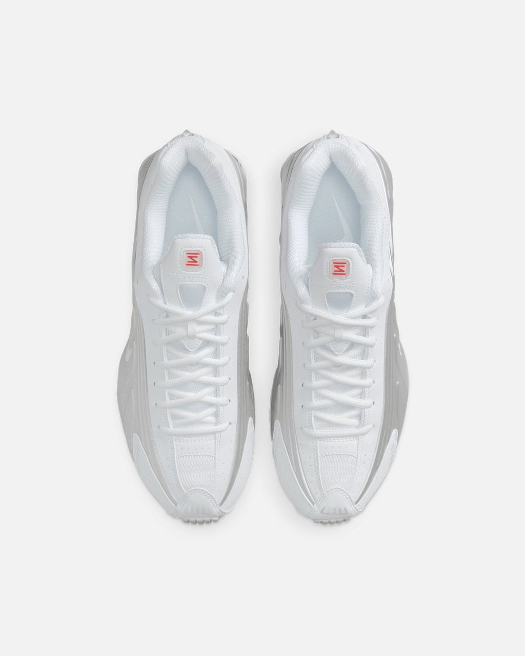 Nike Shox R4 White/Metallic Silver