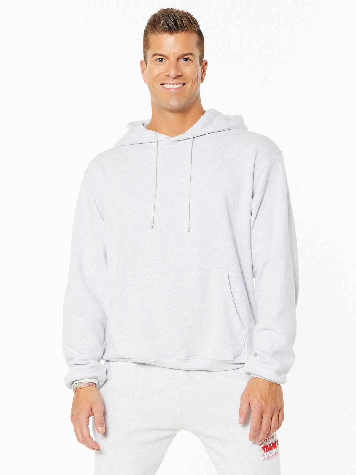 KINGSLEY HOODIE HEATHER GREY
