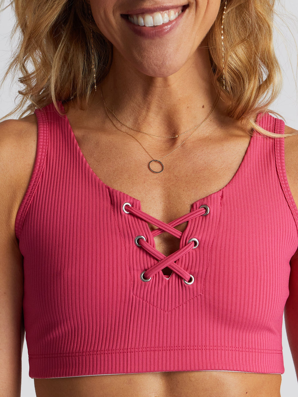 Ribbed Football Bra
