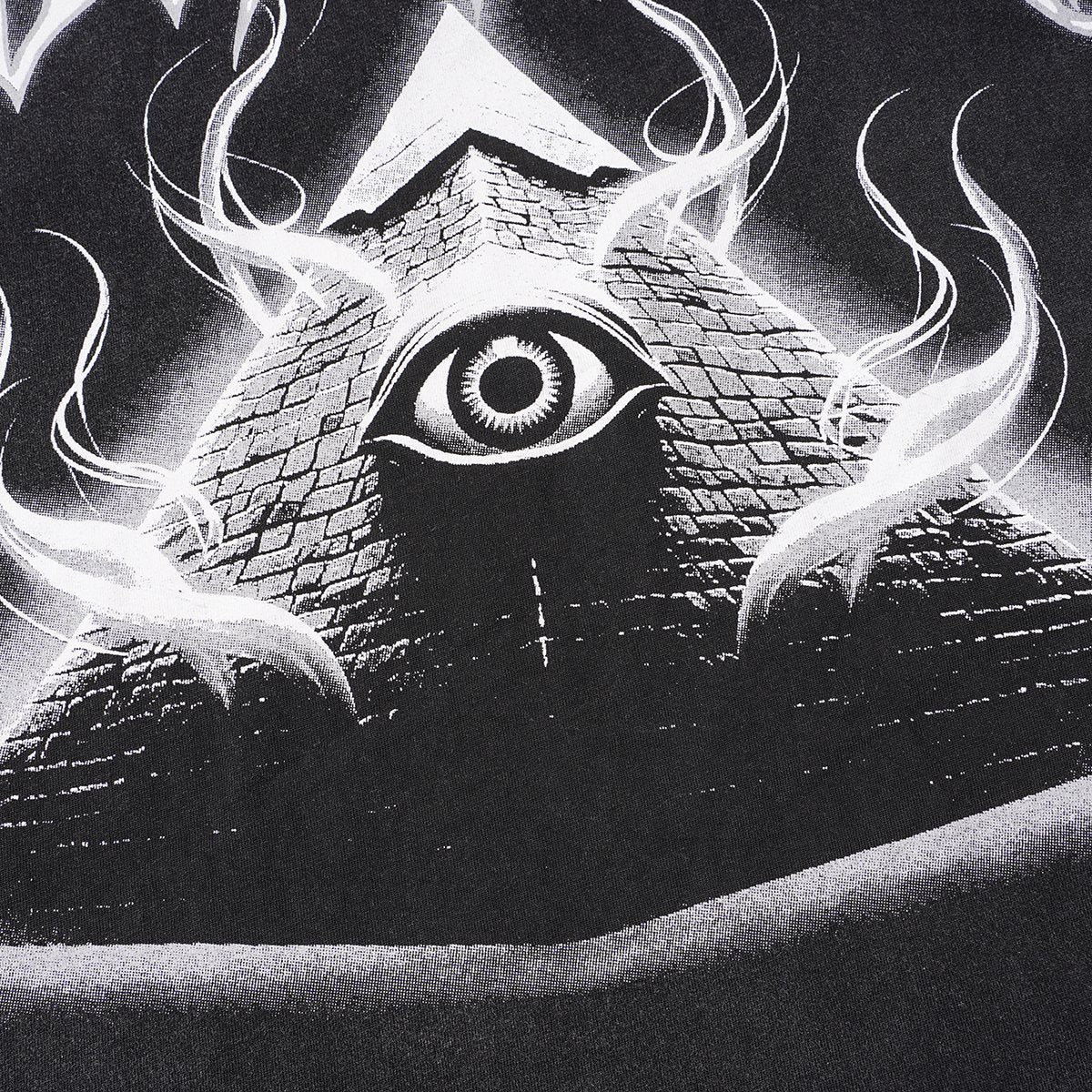 Godspeed Out of Many One Washed Black Graphic T-Shirt