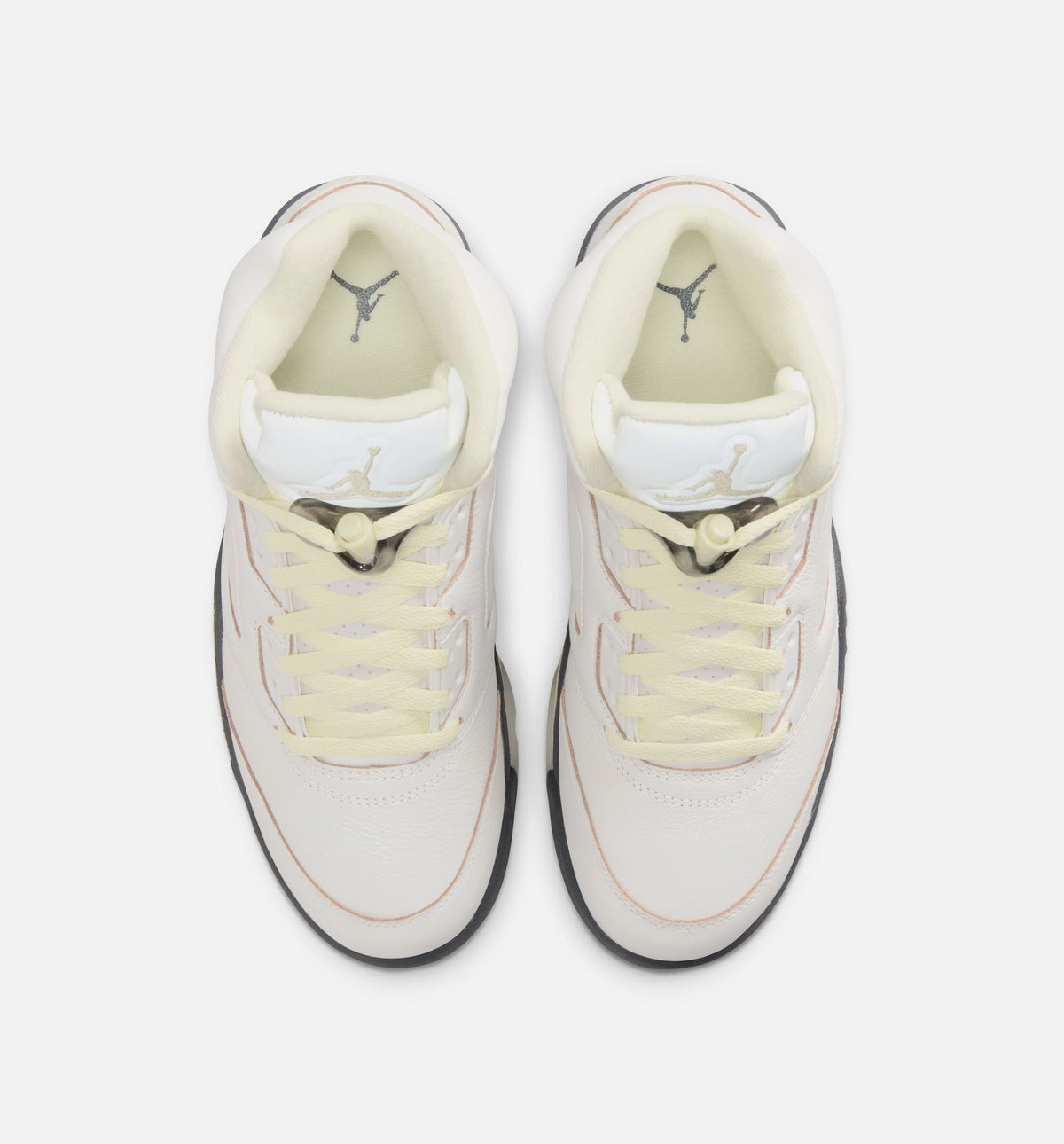 Air Jordan 5 Retro Luminous Green and Sail Women's Shoes