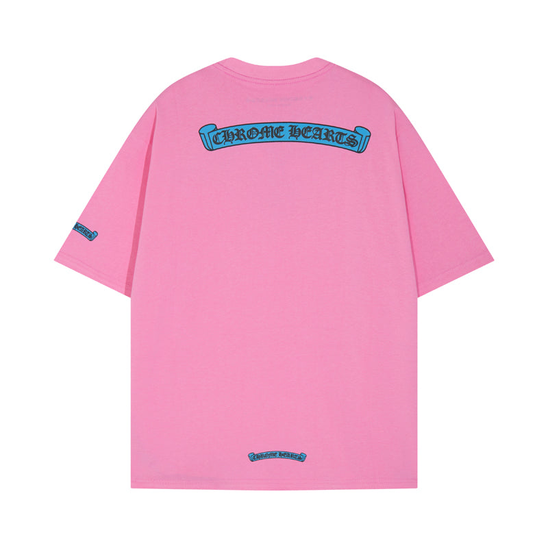 Chrome Hearts Scroll Logo Tee 6056