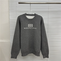 BAC13  New men's and women's letter jacquard round neck sweater clothing