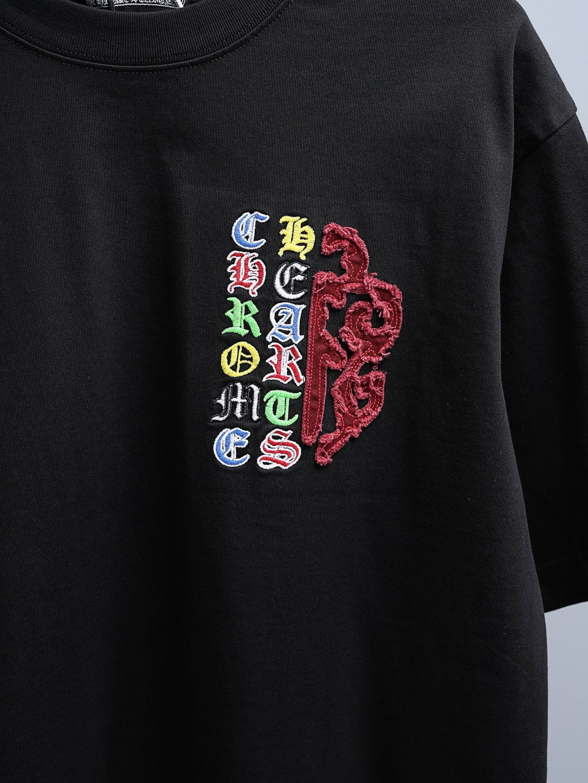 Chrome Hearts Multicolor Cross Graphic T-Shirt