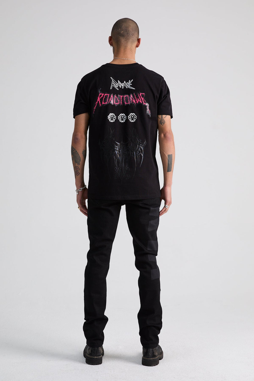 RTA Black Logo Bryant Denim