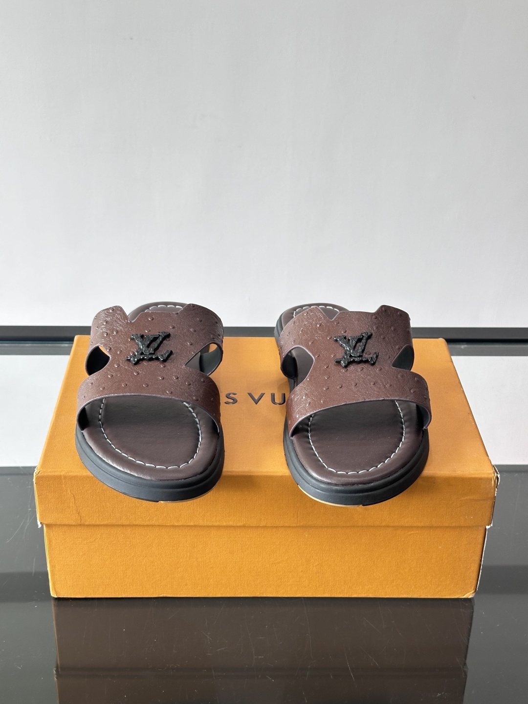 Louis Vuitton Isola Monogram Slide Sandals - Molded Footbed