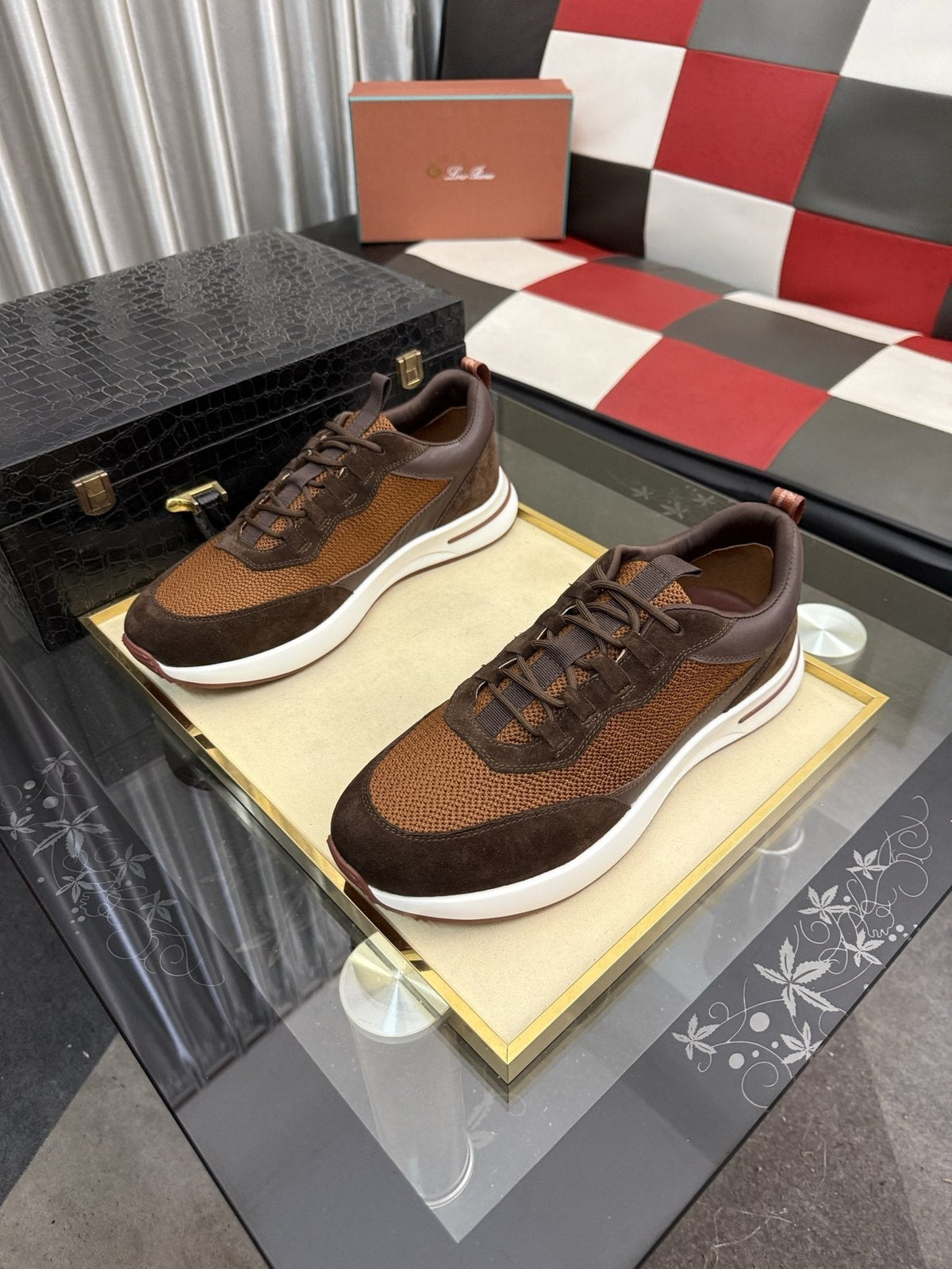 Men's Lace-Up Sneakers