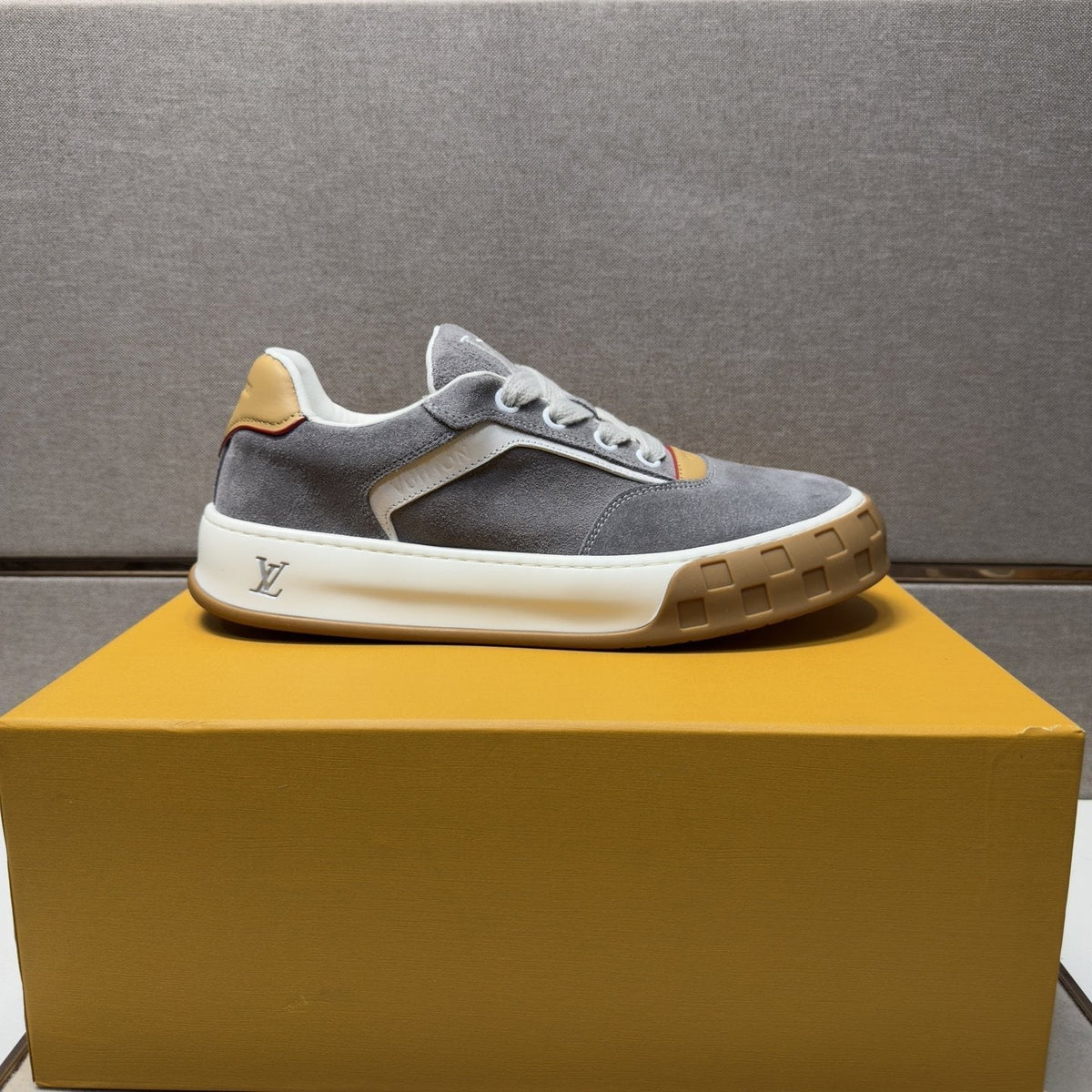 Louis Vuitton Men's Paneled Low-Top Sneakers